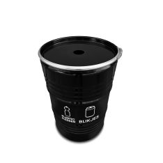 Duo-zwart-dichtgat 7cm-voorkant